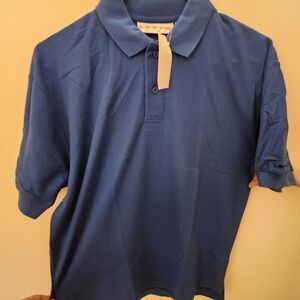 VTG Men's Levi's Blue Polo Shirt Size Medium NWT
